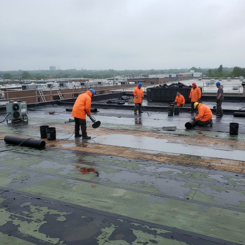 Rubber Roof Maintenance